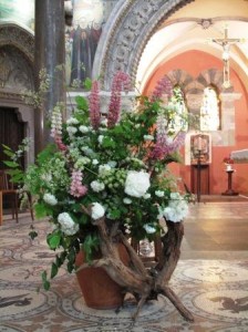 Art floral Basilique St Régis
