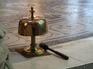 J'annonce l'élévation