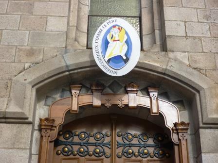 PORTE SAINTE DE LA MISÉRICORDE A LA BASILIQUE DE LA LOUVESC
